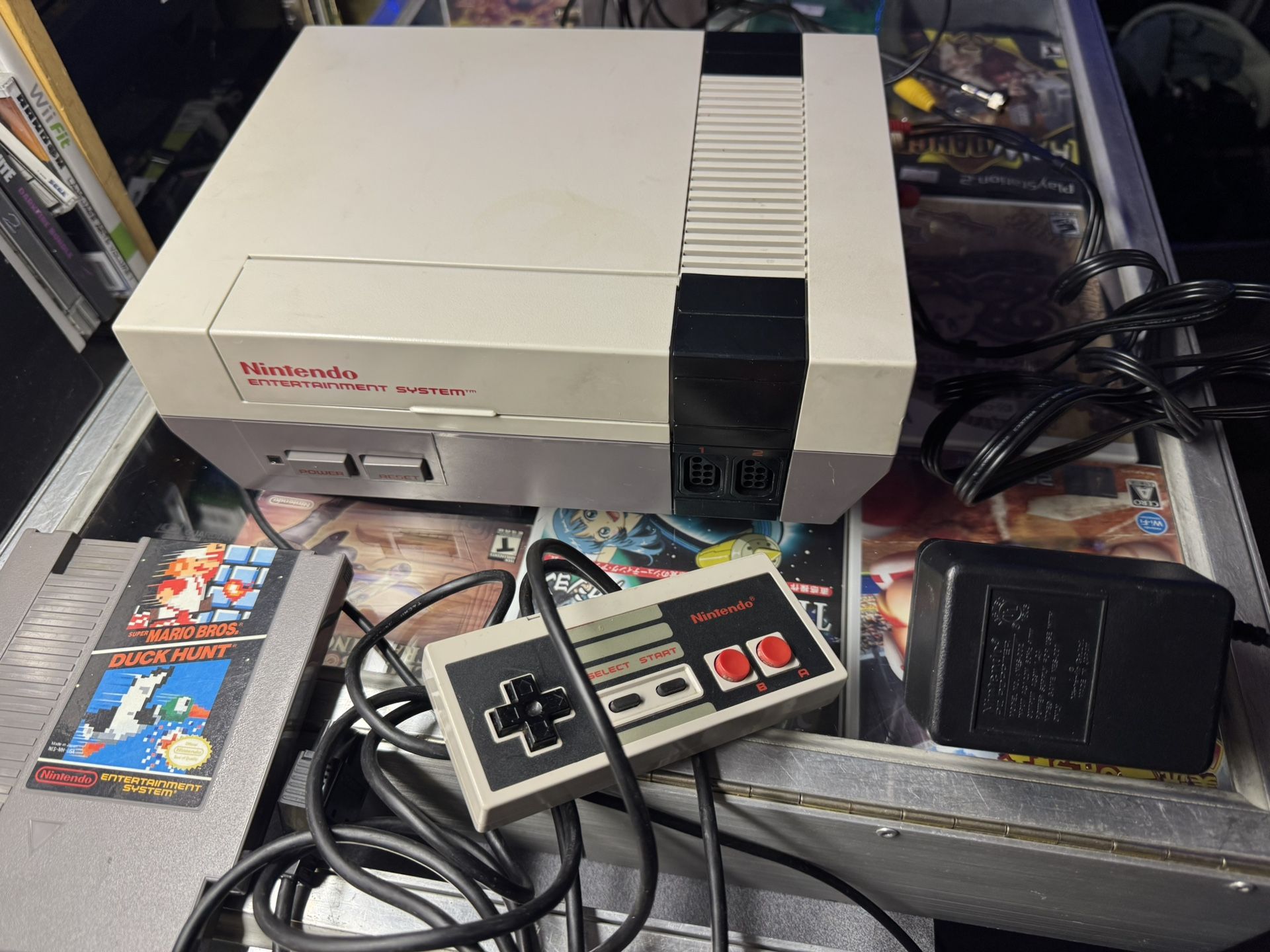 Nintendo System With Mario