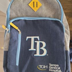 Tampa Bay Rays Backpack With Cups And Koozies 