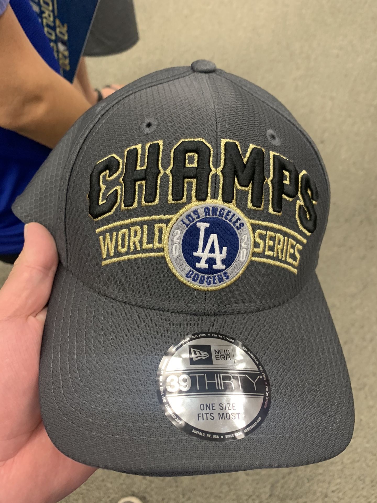 New World Series Dodgers hat - 2020