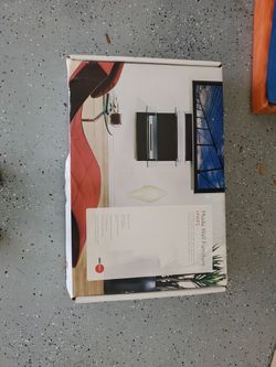 Moda Wall Furniture  - Modular system With 3 Wall Panels & 2 Glass Shelves.