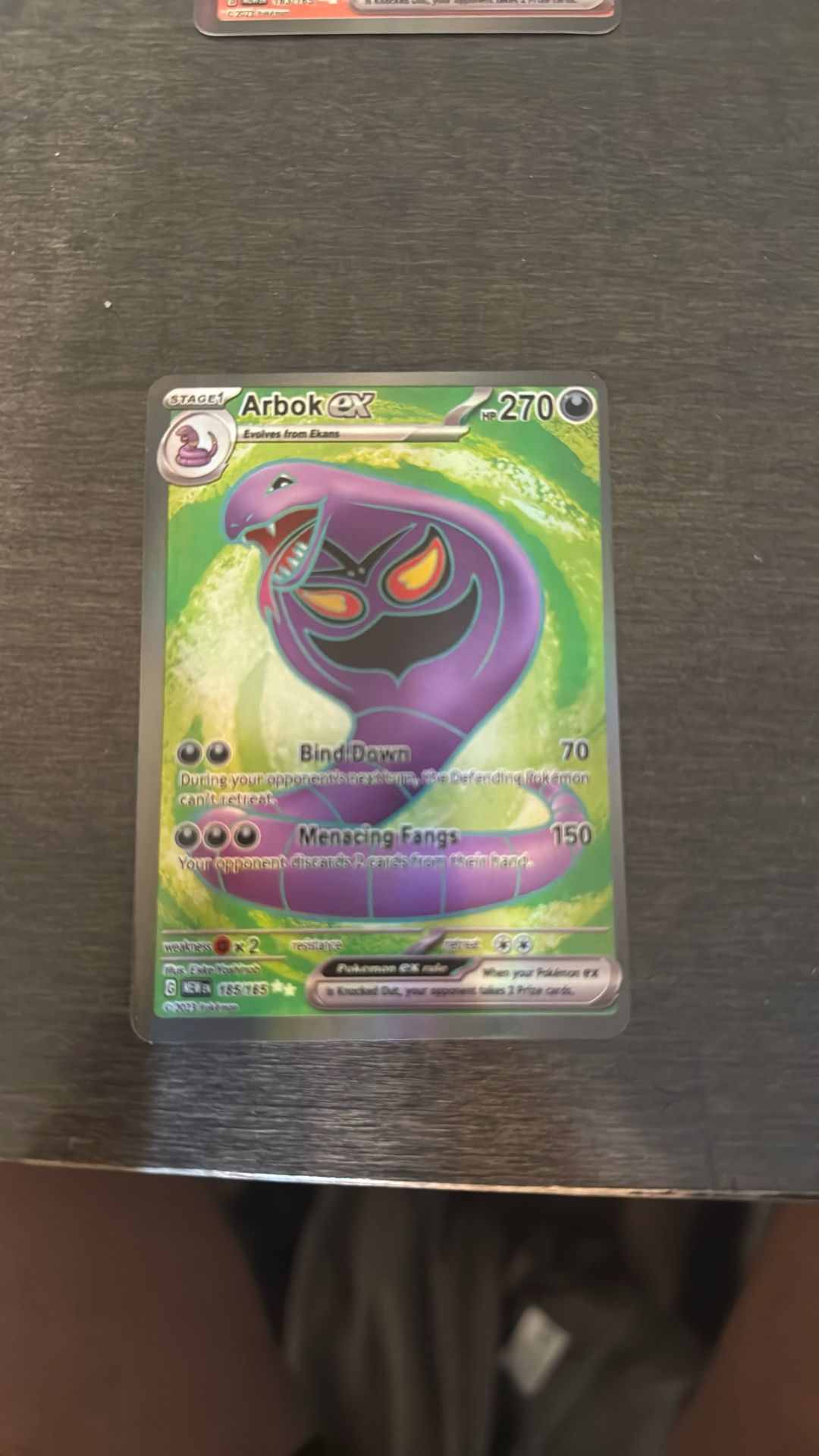 Arbok EX 185/165
