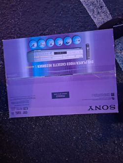 Sony Vhs/DVDcombo