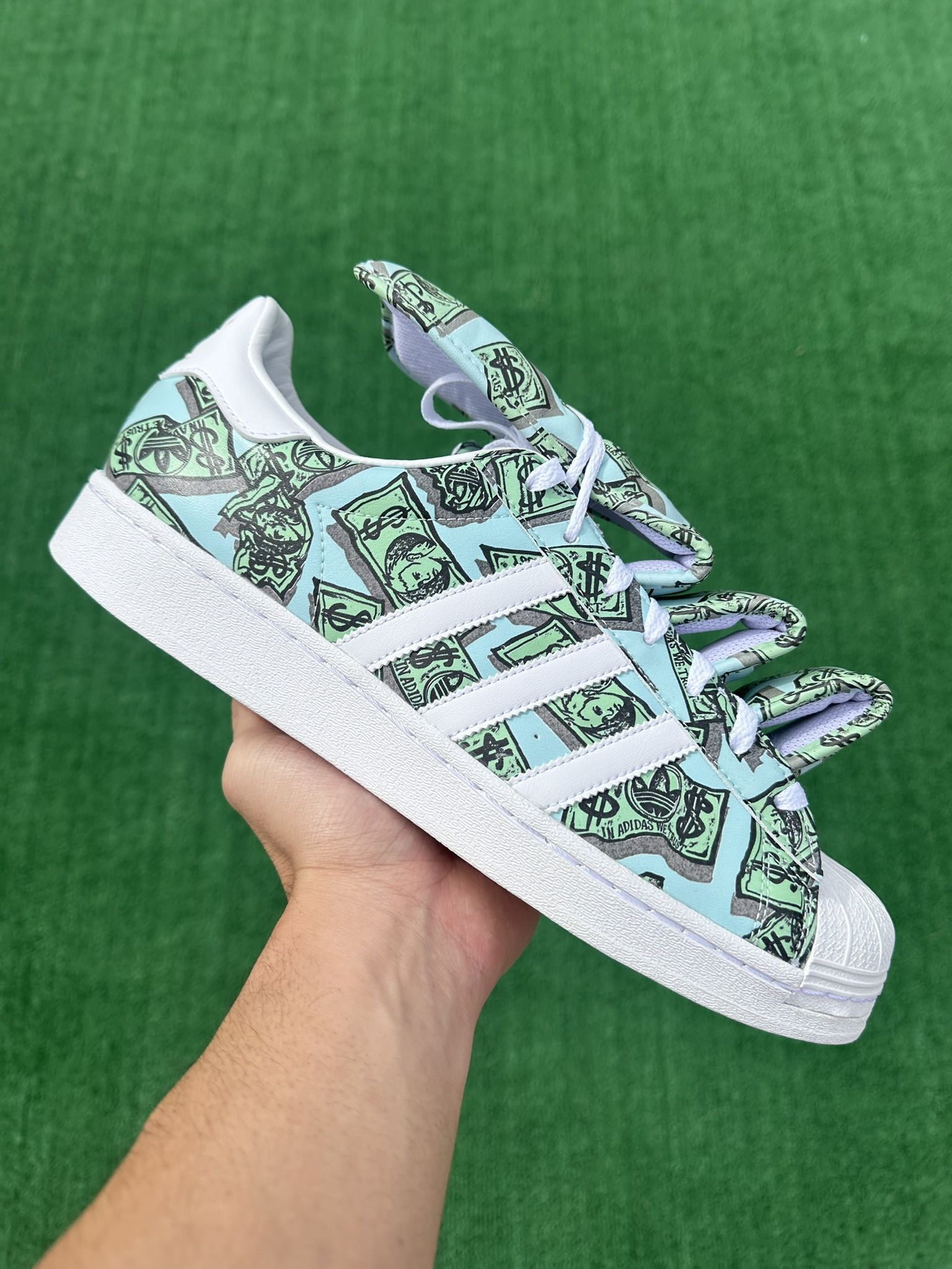 ADIDAS SUPERSTAR x JEREMY SCOTT “MONEY” (Size 11.5, Men’s)