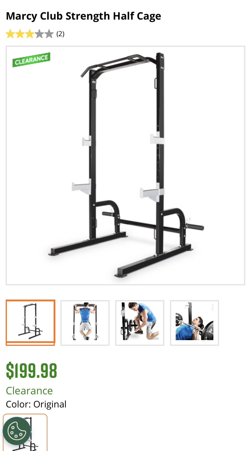 Marcy Strength Half Cage