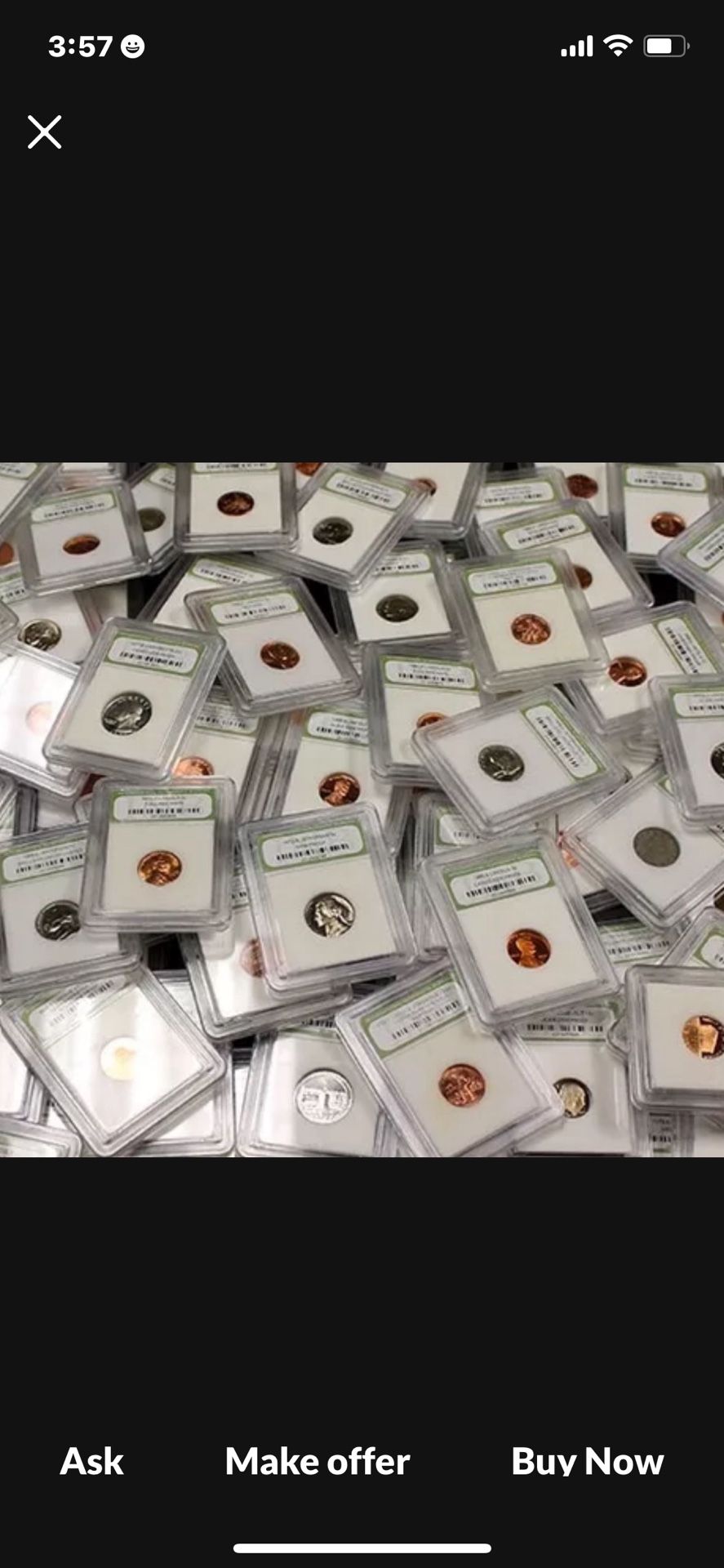 Random Slabbed Coins 