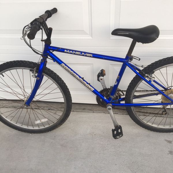 mongoose mountain bike orange