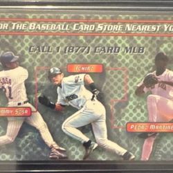 Sammy Sosa / Ichiro Suzuki / Pedro Martinez