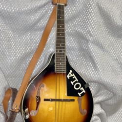  Mandolin  Make Offer-Rouge RM100A With Hard Case, Tuner & 8 Extra Strings 