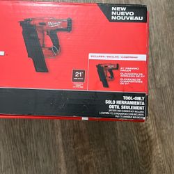 Milwaukee Framing Gun. 21*  Model 2744-20 Tool Only 
