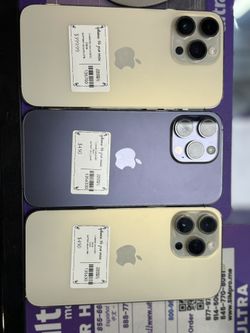 📱 Bulk Lot – 3x iPhone 14 Pro Max (Carrier Unlocked) 