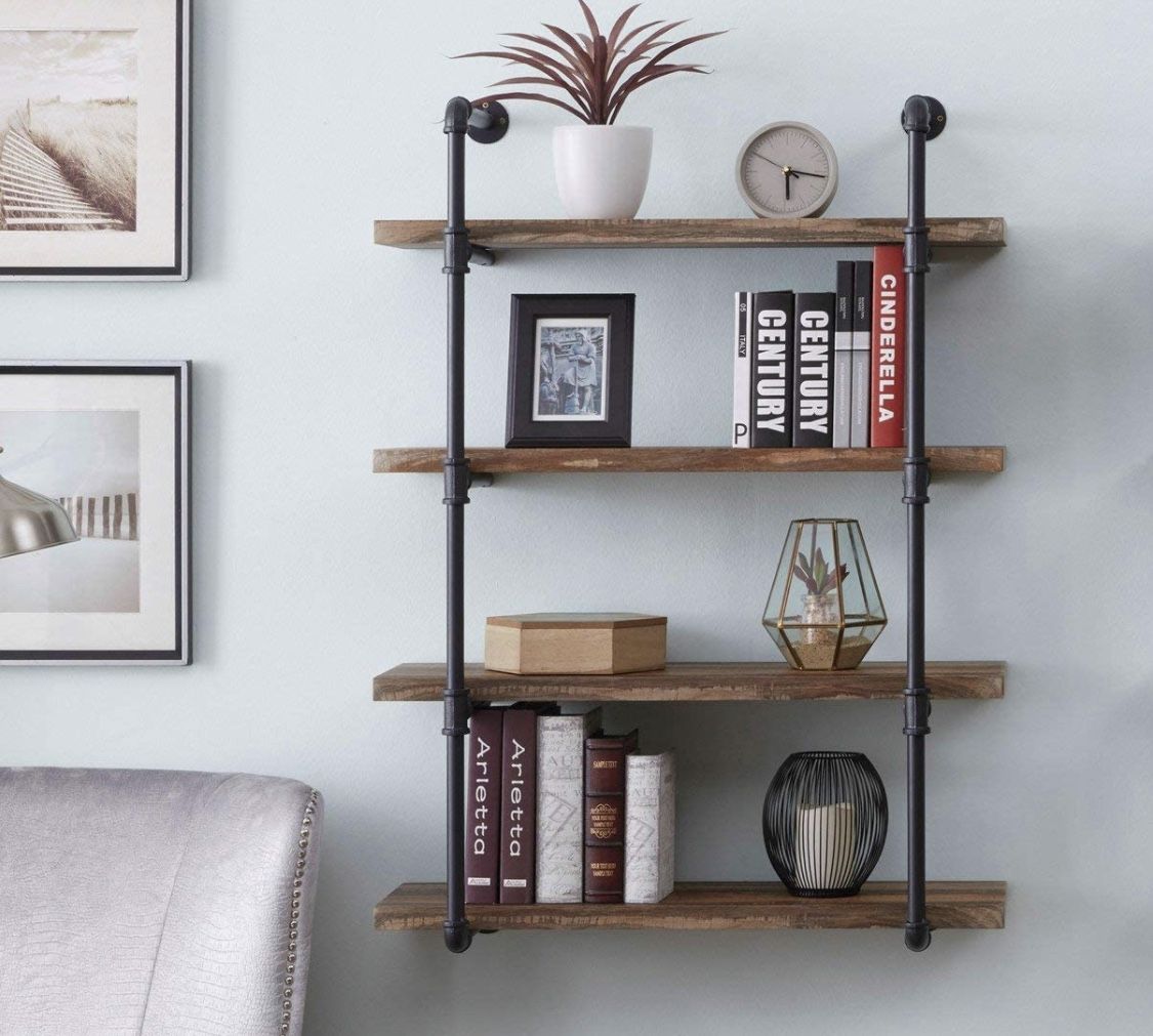 Industrial Book Shelves