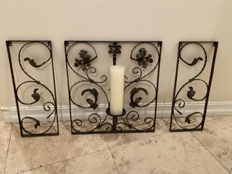 Bombay Company Metal Artwork 3 Piece