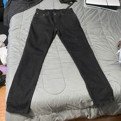 levi black jeans 