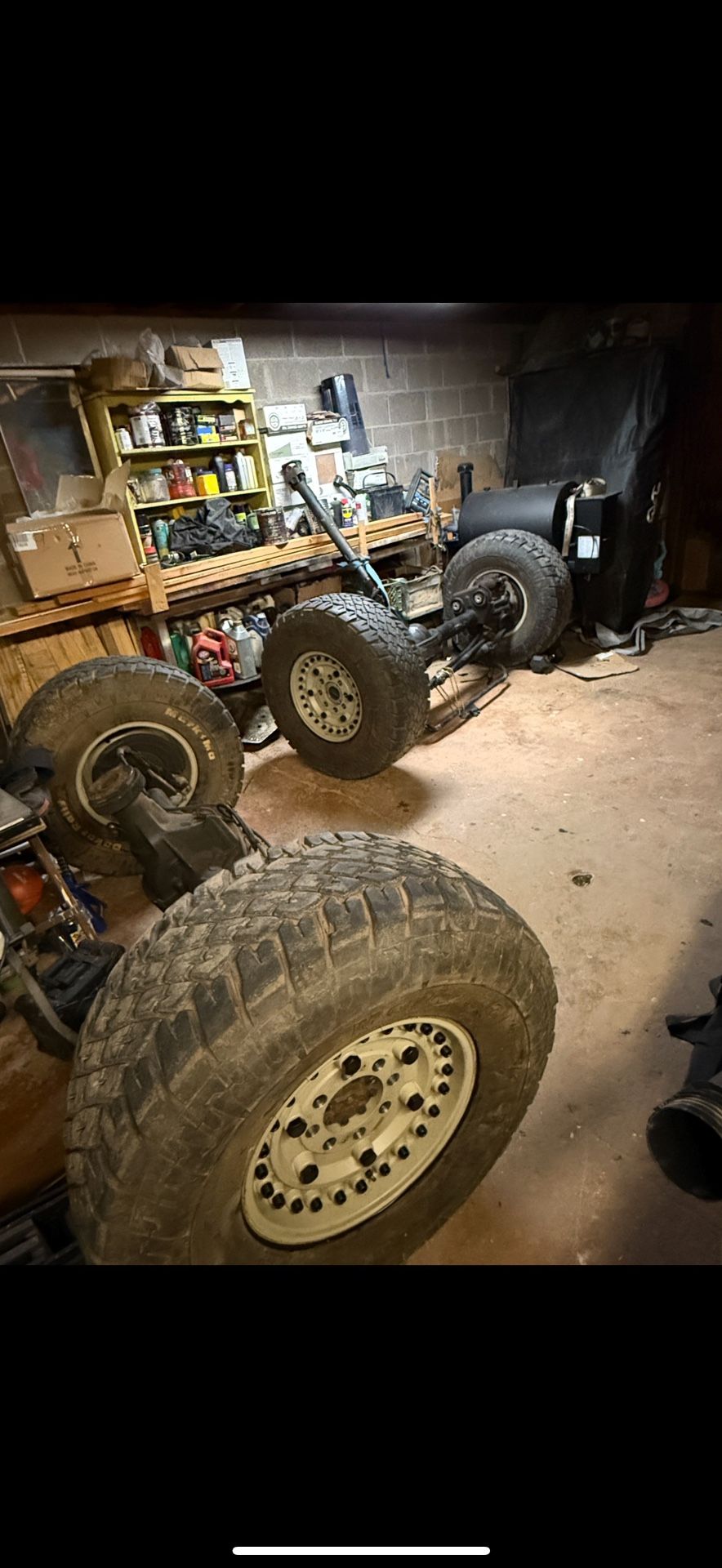 1 Ton axles Dana 60 SAS