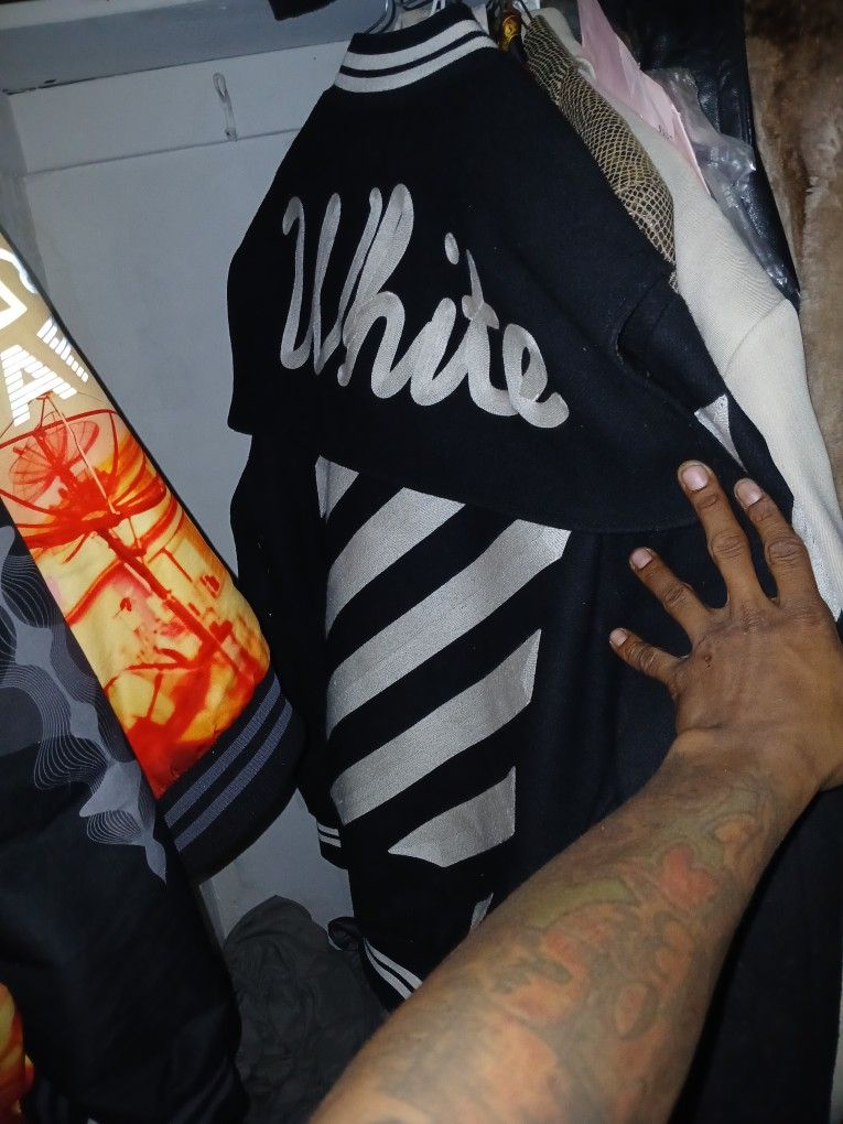 Off White Varsity Jacket