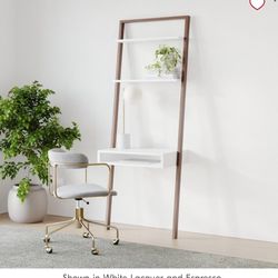 West Elm Ladder Shelf Wall Desk