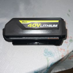 Ryobi 40V Battery New 