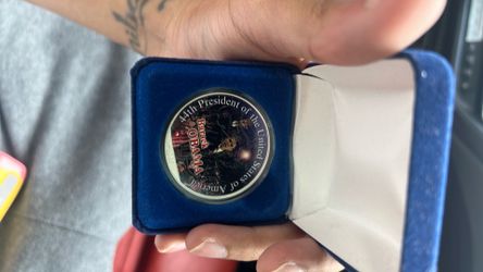 Commemorative Barack Obama Inauguration Medallion