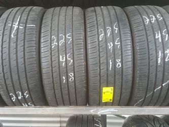 Used tired 225 45 18