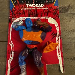 MOTU Two bad With card back 