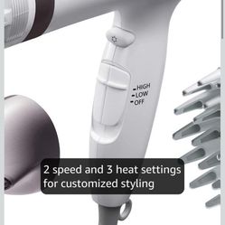 Panasonic Nanoe Salon Hair Dryer with Oscillating QuickDry Nozzle