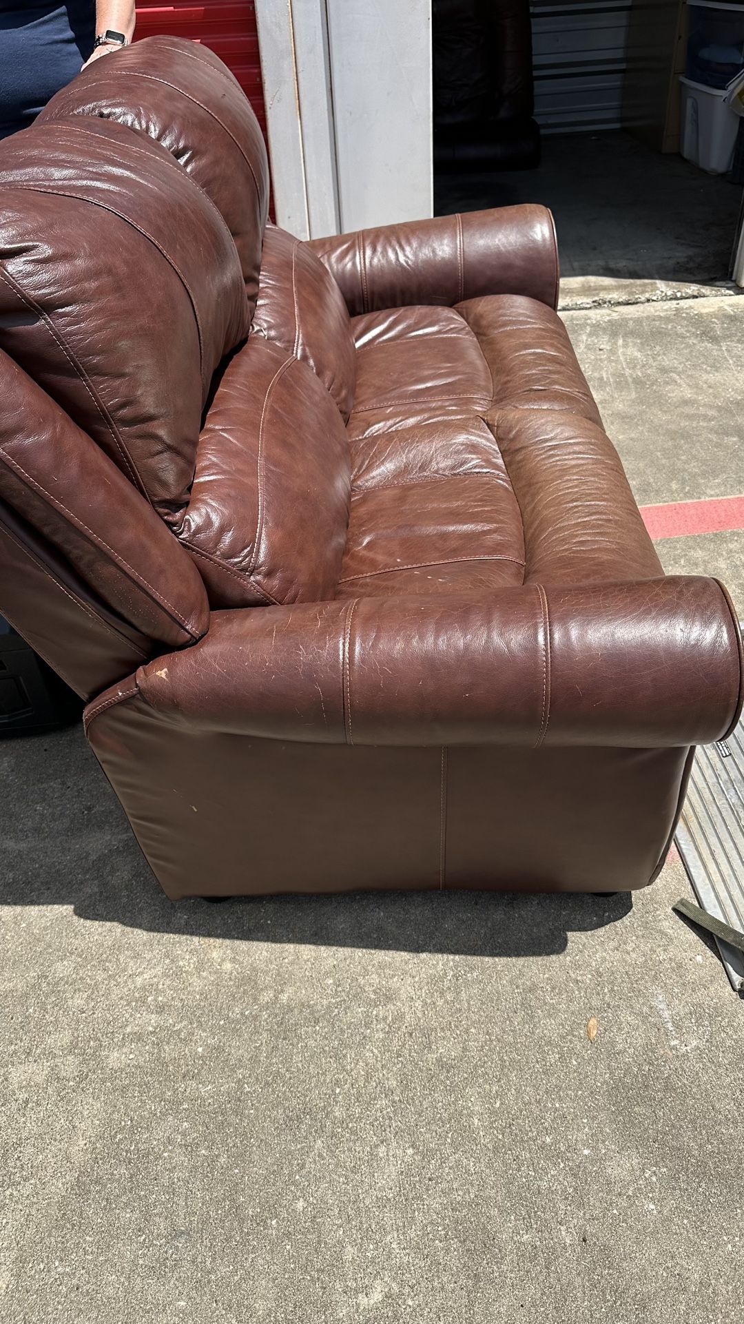 Love Seat And Recliner Couch