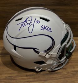 New  Winter Minnesota Vikings Helmet
