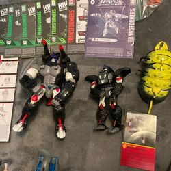 Beast Wars Transformers Action Figure Lot 