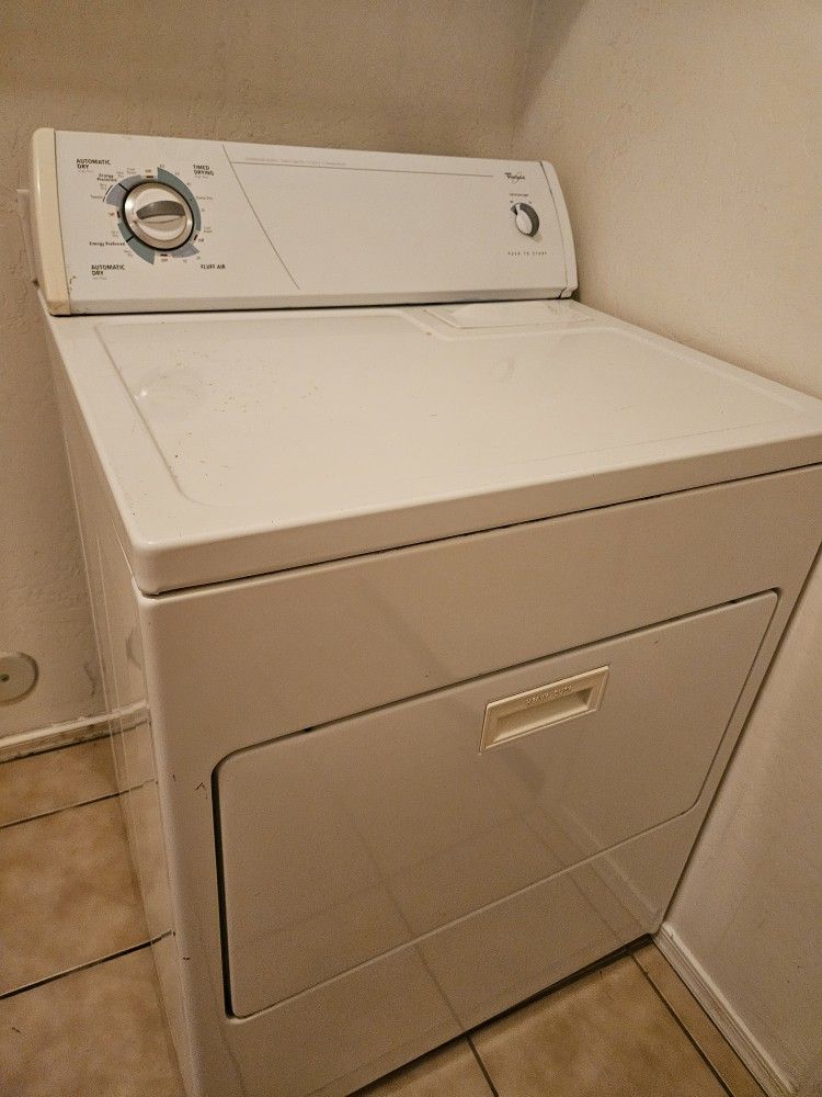 Whirlpool Dryer. DRYER ONLY! Works Great. Its Plugged In You Can Test It