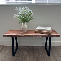 Live edge rosewood furniture