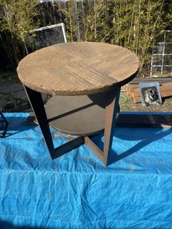 Wood table (Double Tier)