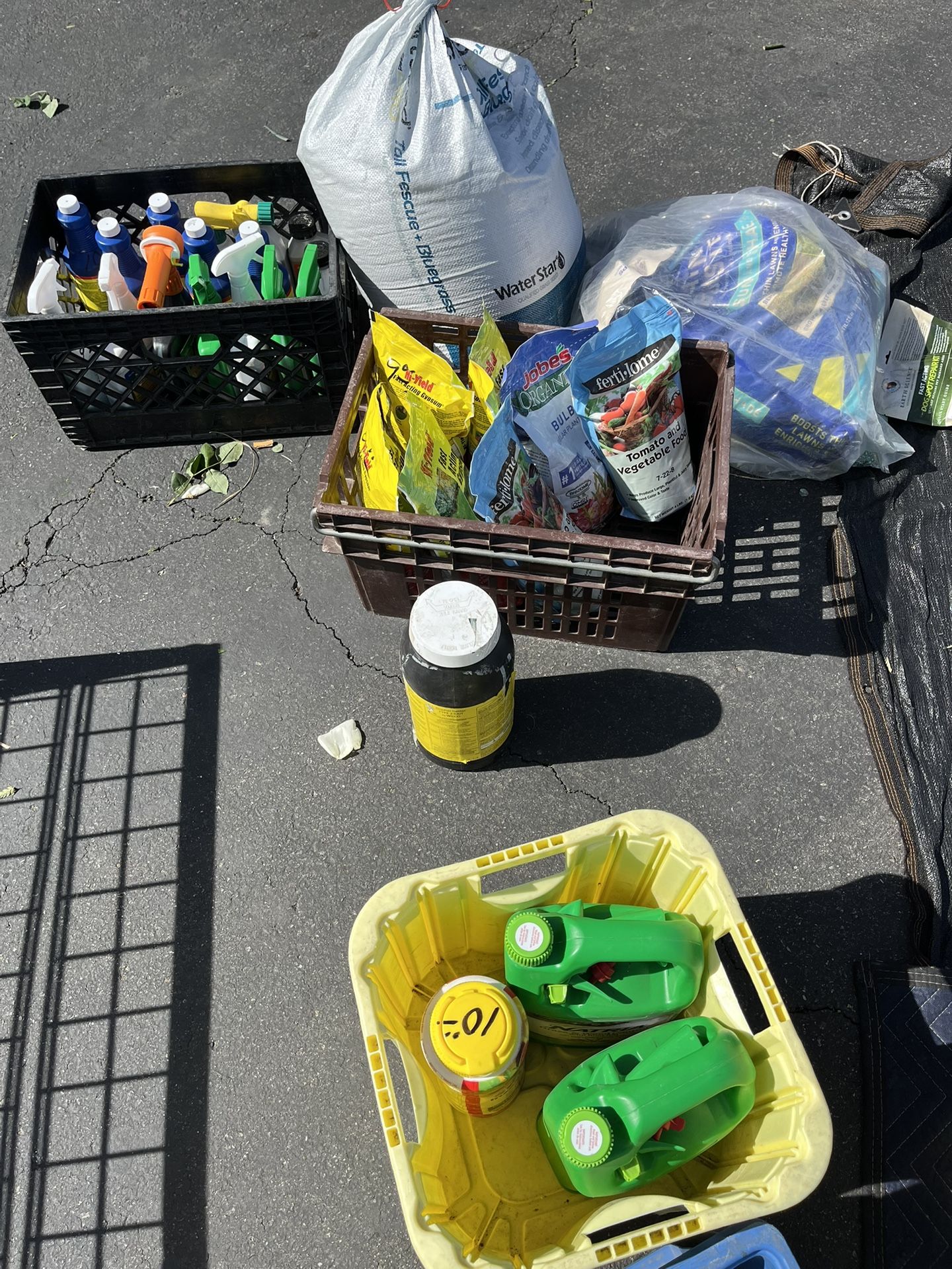 GARDENING NEEDS, RAT POISON, GRASS SEED, FLOWER FOOD, VEGETABLE FOOD