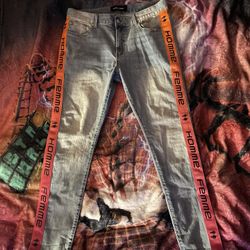 Homme + Femme Designer Jeans Size 36