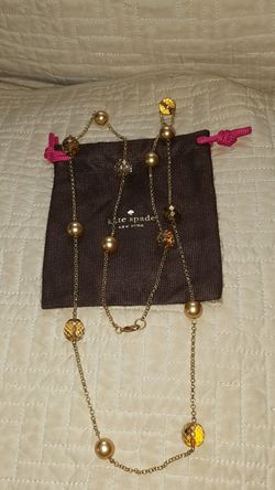 New Kate Spade long necklace