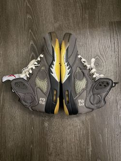 Off white Jordan 5 Muslin