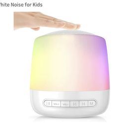 White noise machine with night lunch, new