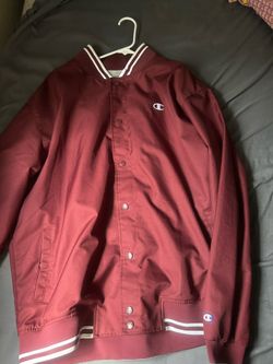 Maroon Champion Jacket