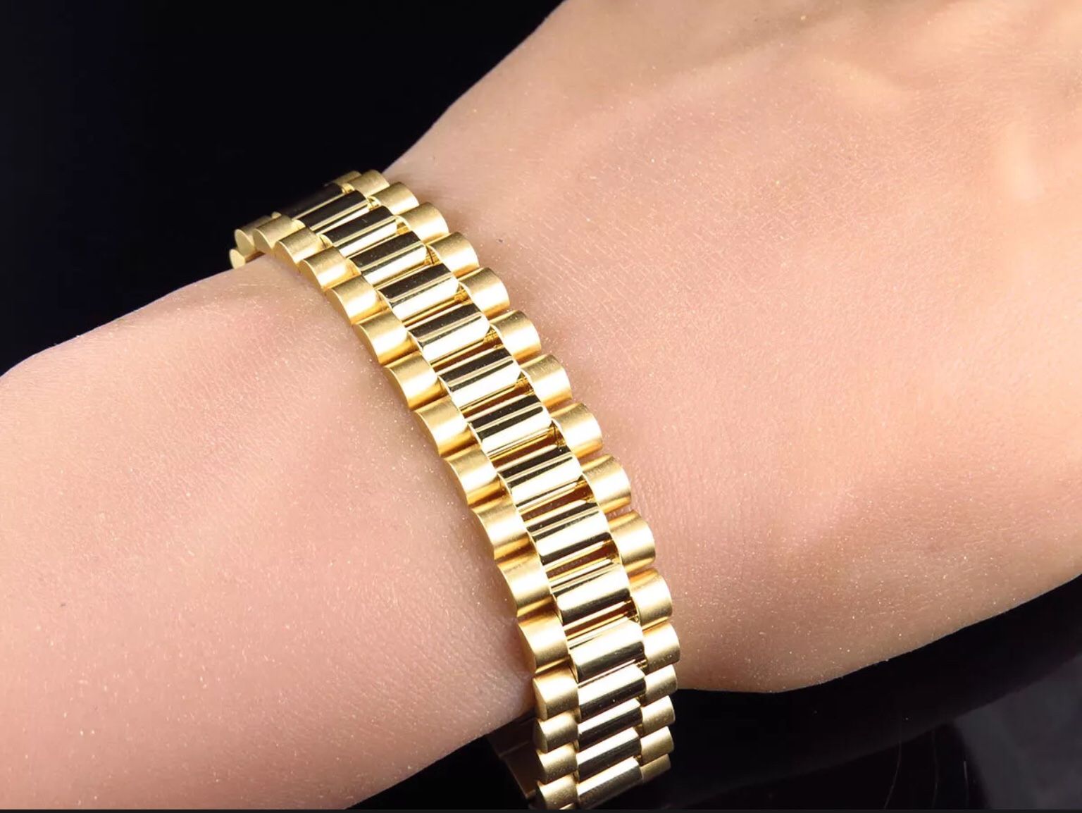 Presidential Link Bracelet… Fast Free Shipping