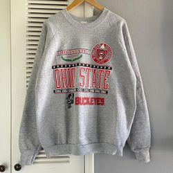 Vintage 90’s OSU Ohio State Buckeyes University Crewneck Sweater