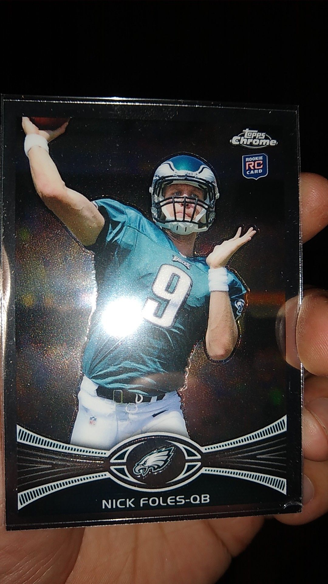Chrome Nick Foles rookie card