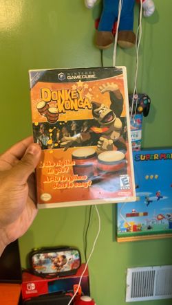 Donkey Konga GameCube Case + Game + Manual
