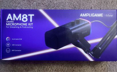 Brand New Fifine AM8T USB/XLR Mic Kit - Never Used $35