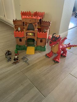Fisher Price Dragon Knight Castle Toy