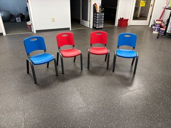 4 Kiddie Chairs
