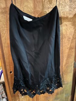Sequin lace skirt