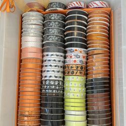 Craft ribbons  120 rolls