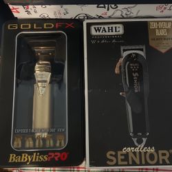 babyliss pro trimmers and whal clippers 