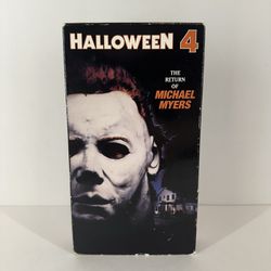 Halloween 4: The Return of Michael Myers (VHS, 1999) George Wilbur Michael Myers