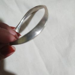 Silver Plated Bangle