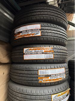 ST 225/75/15 Trailer Tires New Free Install And Balance